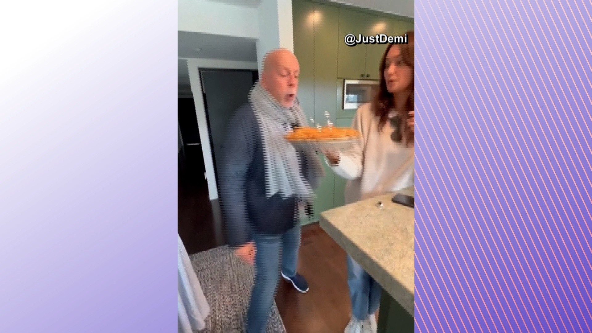 Demi Moore Shares Video of Bruce Willis Birthday Celebration – NBC Connecticut